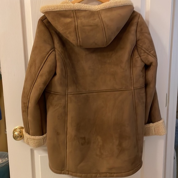 Lands End Faux Shearling Coat - Picture 3 of 5